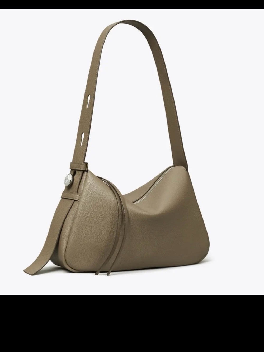 Tory Burch ROMY Bag in Wild Mushroom - Women's Leather Hobo